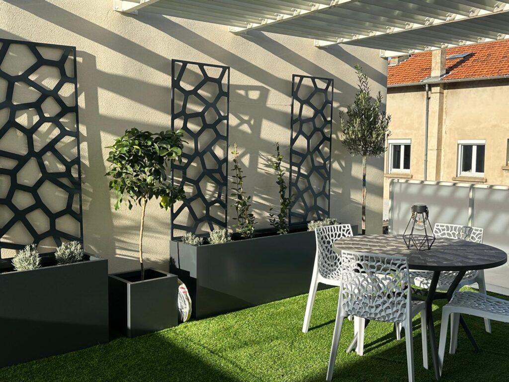 Projet terrasse centre ville