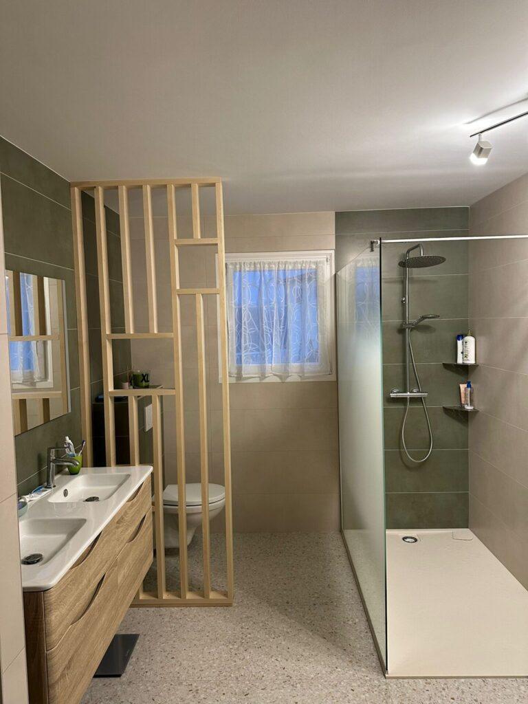 Salle de bain après rénovation