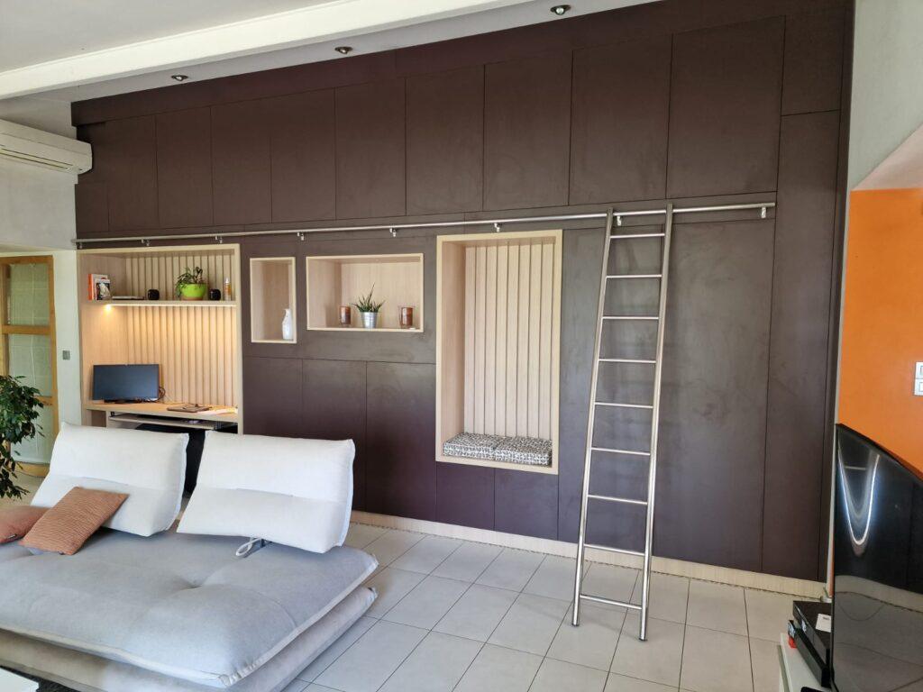 meuble sur mesure bureau et rangements