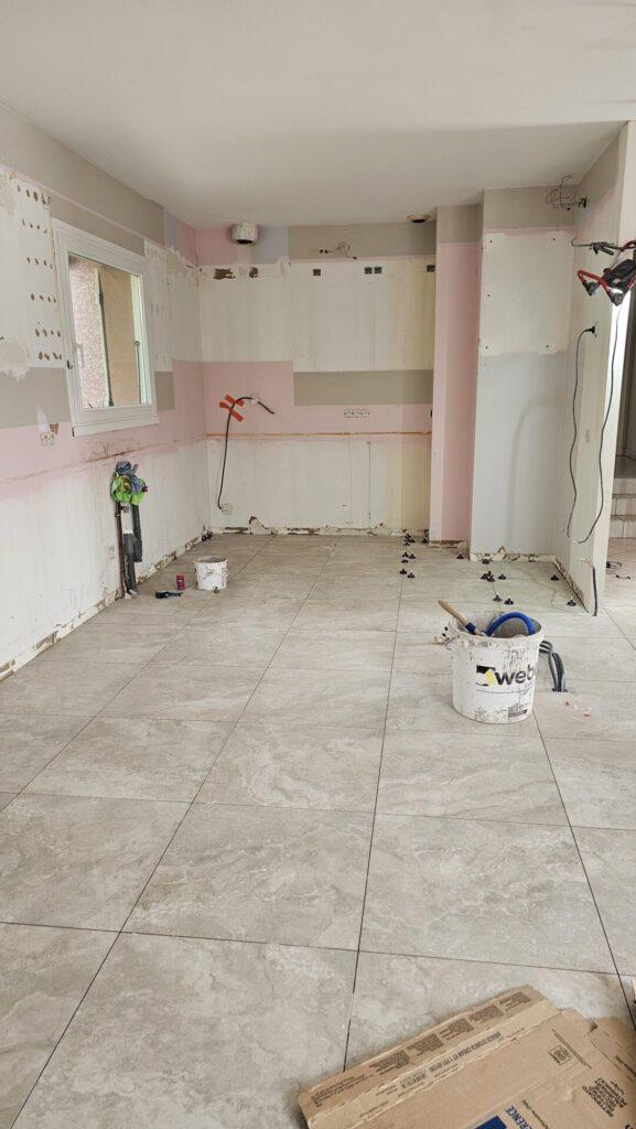 travaux cuisine